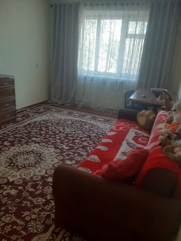 квартира сдаётся токмок: 2 бөлмө, 54 кв. м, Жеке план, 2 кабат, Косметикалык ремонт