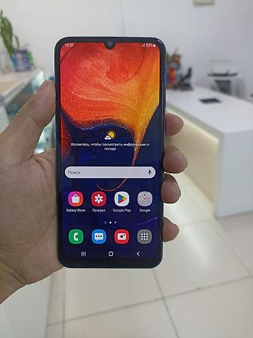 samsung а53: Samsung Galaxy A50, Б/у, 128 ГБ, цвет - Синий, 2 SIM — 1