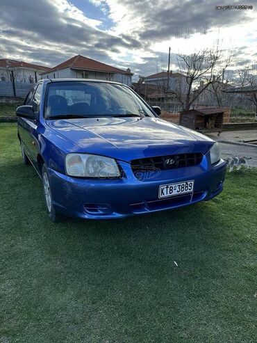 Μεταχειρισμένα Αυτοκίνητα: Hyundai Accent: 1.3 l. | 2001 έ. Χάτσμπακ