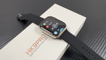 Другие смарт-часы: Smart watch оригинал ✅ Версия : Hk9 pro♥️ цвета : серый ⬜ черный ⬛ — 13