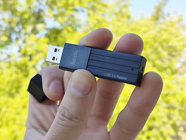 kindle scribe: Продаю картридер HOCO USB 3.0, подходит для microSD флешек и обычных — 5