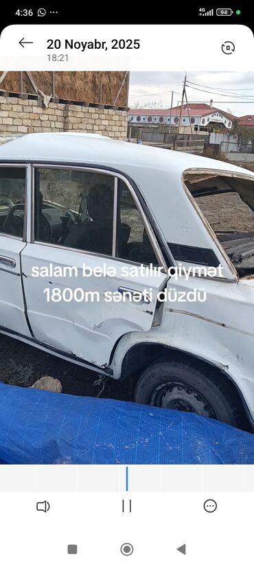 VAZ (LADA): Model: VAZ 2106 (ağ rəng) Kuzov: sedan, 4 qapı Yanacaq: benzin Ötürmə — 1