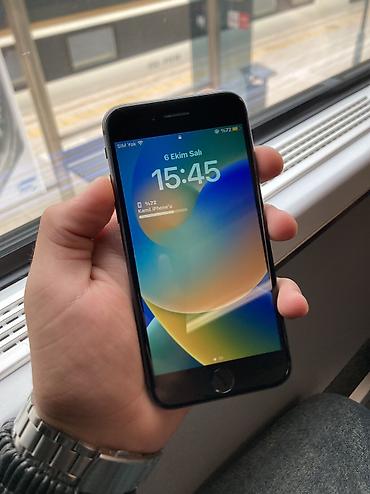 iphone 8 64: IPhone 8, 256 GB, Jet Black, Barmaq izi, Simsiz şarj — 2