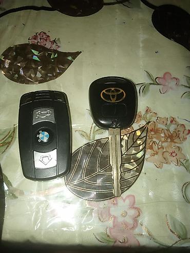 Avtomobilin elektrik sistemləri: BMW və Toyota avtomobilləri üçün açarlar - Sol tərəfdə: BMW üçün — 1