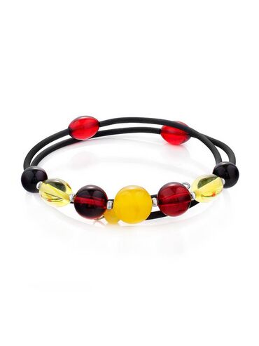 Bilərziklər: Endirim.Təbii baltik kəhrəbasından dəbli brasletlər və kolyelər.Simli — 15