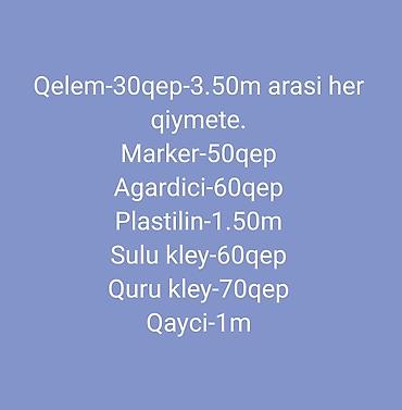 stolustu nabor: Məktəb ləvazimatları və ofis aksesuarları - Rəsm vərəqi: 16 vərəq – — 3