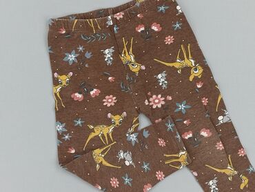 legginsy brązowe dziecięce: Legginsy dziecięce, Disney, 2-3 lat, 98, stan - Bardzo dobry