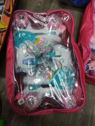 Ролики: Новый Ролик роликовые коньки с набором и без можно отдельно подобрать — 22