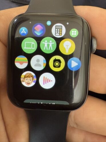 Smart saatlar: Smart saat, Apple, Sensor ekran, rəng - Qara — 5