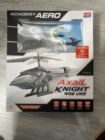 игрушка вертолет на пульте управления: Игрушка: радиоуправляемый вертолёт Academy AERO Axail Knight (модель
