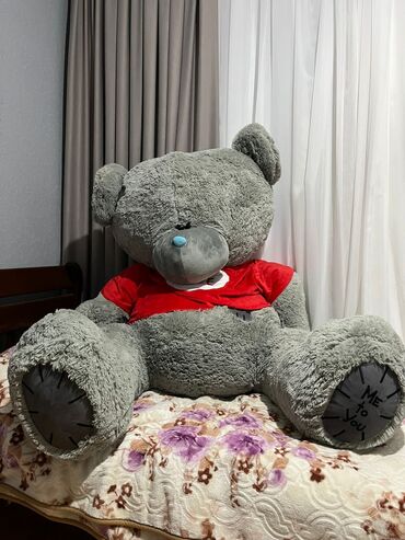 oyuncaq: Yeni,uzunluqu 190-200 sm olan Teddy ayı mişka,təzədir hədiyyə