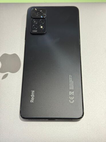 купить redmi note 11s: Redmi, Redmi Note 11 Pro, Колдонулган, 128 ГБ, түсү - Кара, 2 SIM