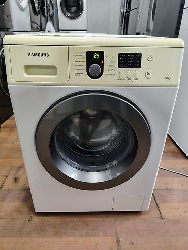 Paltaryuyan maşın Samsung, 6 kq, İşlənmiş, Avtomat, Qurutmasız, Kredit yoxdur, Ünvandan götürmə, Pulsuz çatdırılma, Ödənişli çatdırılma
