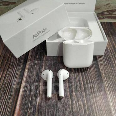 Вокальные микрофоны: Наушники Apple AirPods 2 lux копия Беспроводные наушники гарнитура TWS