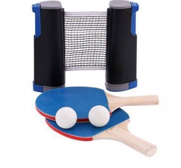 купить ракетку для большого тенниса: Набор для настольного тенниса Retractable Table Tennis SetНабор для