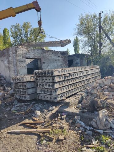 Пустотные плиты перекрытия: Б/у, Размер: 3 x 7 x Другое, Установка, Гарантия, Бесплатная доставка — 5