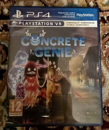 joy con: Ps 4 üçün concrete genie oyunu həm adi həmdə vr-da oynamaq olar. demək