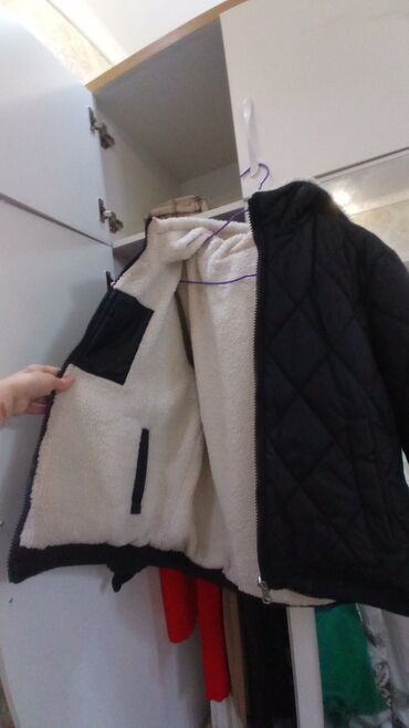 button куртка двухсторонняя: Пуховик