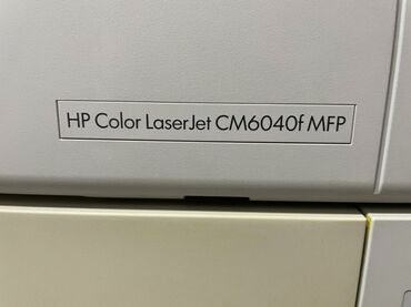 işlənmiş printer: Hp color laser jet CM6040F MFP printer a 3 super teklif