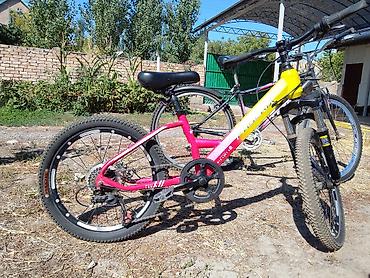 Детские велосипеды: Үч велосипед сатылат 1) Детский велосипед Starke (розовый) - Колеса — 10