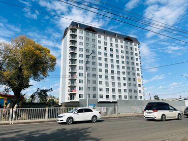 квартира бишкек керек: 1 бөлмө, 51 кв. м, Элитка, 10 кабат, ПСО (өзү оңдоп түзөтүп бүтүү үчүн)