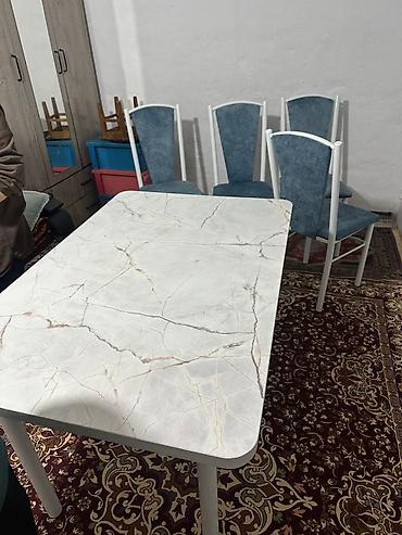 Мебель: Кухонный стол и стул, Новый, Самовывоз, Платная доставка — 5