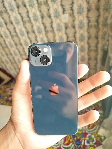 iphone replika: IPhone 13 mini, Б/у, 128 ГБ, Синий, Чехол, 83 % — 1