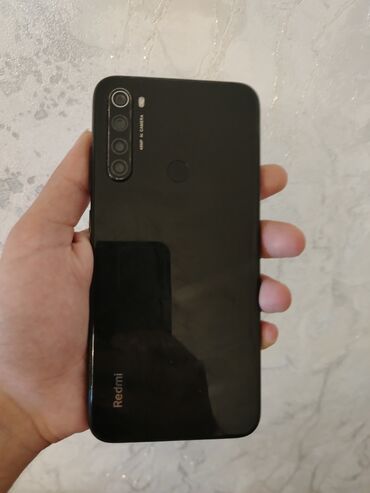 xiomi redmi note 8 qiymeti: Redmi Note 8, 64 ГБ, цвет - Черный, Сенсорный, Отпечаток пальца, Две SIM карты
