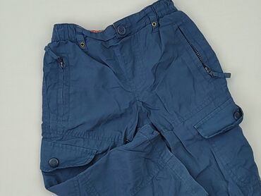 szerokie spodnie i bluzka: Baby material trousers, 12-18 months, 80-86 cm, condition - Good