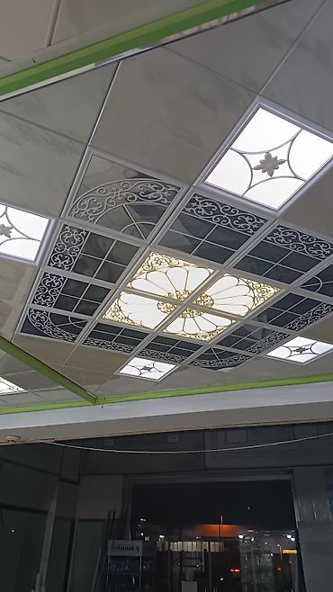 tavanlar: LED işıqlı şüşə/tavan panelləri – interyer üçün dekorativ həll - Arxa — 4