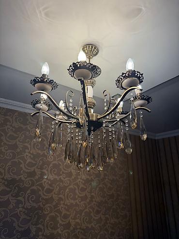 gozel sekiller: Çılçıraq, 6 lampa, Metal — 1