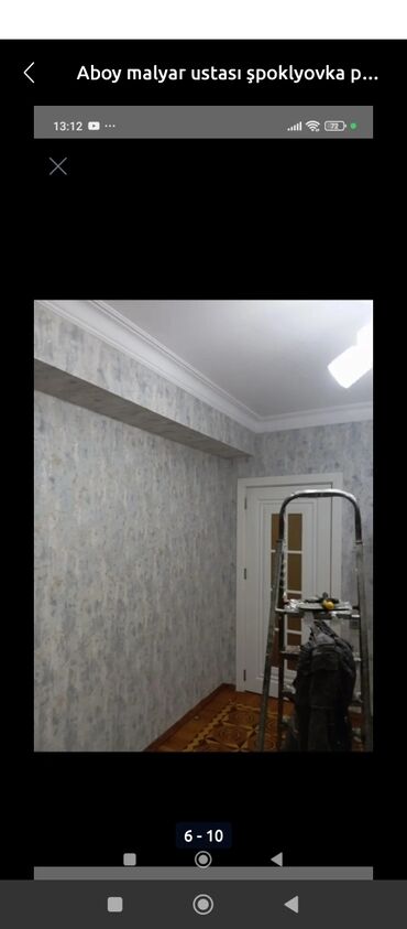 Malyar işləri: Aboy malyar paduqa emulsiya lminat işləri görürük 2 nəfərik peşekar — 4