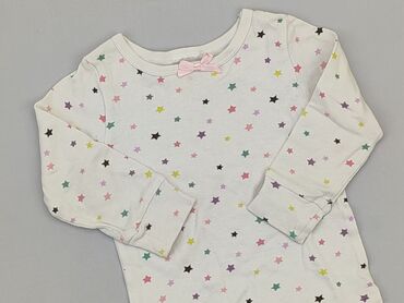 sukienki białe letnie eleganckie: Sweatshirt, 9-12 months, condition - Good