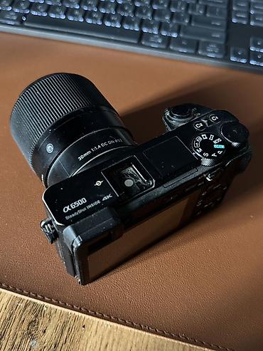 объектив: Беззеркальная камера Sony α6500 с объективом Sigma 30mm f/1.4 DC DN — 2