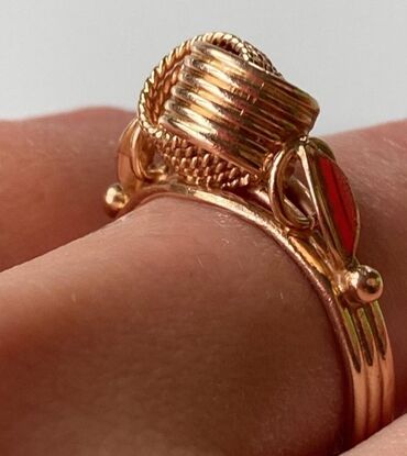 серебро обручальное кольцо: В продаже советское золотое Кольцо узелок 18 размера 583 пробы СССР