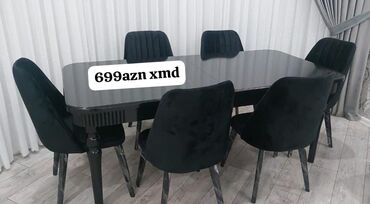 круглый стол на заказ: Qonaq otağı üçün, Yeni, 6 stul lalafo.az -da круглый стол на заказ: Qonaq otağı üçün, Yeni, 6 stul