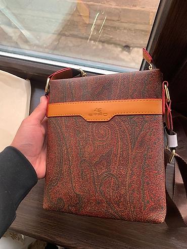 Барсетки: Сумка через плечо ETRO,MILANO компактный вертикальный формат. - — 1