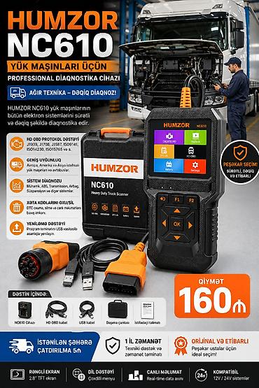 kia 2006: Diaqnostika chazı HUMZOR NC610. 12v və 24v ilə işləyən sərnişin və yük — 1