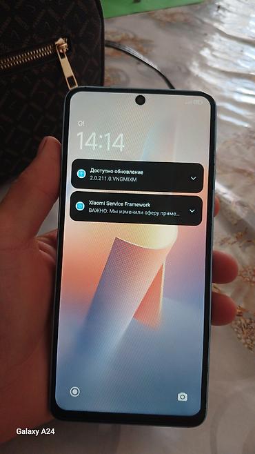 ipone xr: Redmi, Redmi Note 13, Б/у, 128 ГБ, цвет - Синий — 2
