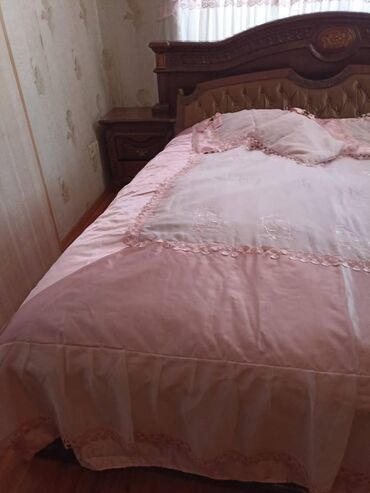 кровать: Покрывало Для кровати, цвет - Розовый