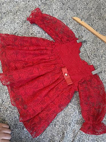 золото 750 проба: Нарядное детское платье Monna Rosa - Возраст/рост по ярлыку: 9–12 — 1