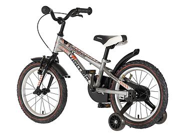 shimano stx: Bicikl Visitor Kopacko 16" – srebrni sjaj Dečiji bicikl sa točkovima — 5