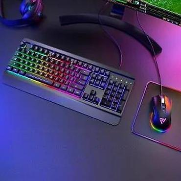 Druga oprema za računare i laptopove: MEMBRANSKA TASTATURA SVETLEĆA METALNI PANEL VICTSING PC279A | Cene — 9