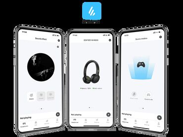 Qulaqcıqlar: 🎧 Edifier WH500 • 30 mm dinamik sürücü. • 40 saat musiqi dinləmək — 25