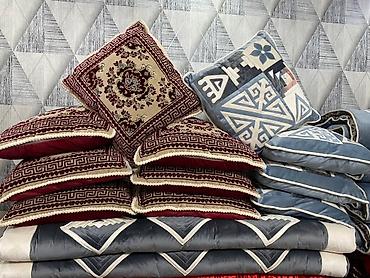 Одеяла и пледы: Комплект одеяла и подушки, Новый, Все сезоны — 9