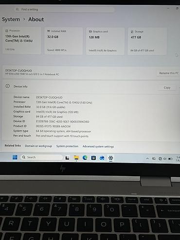 Ноутбуки HP: HP Elite x360 1040 G10 14" — трансформер 2‑в‑1 Ключевые — 4