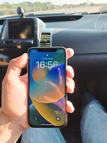 apple iphone 7 plus: IPhone X, 64 GB, Gümüşü — 1