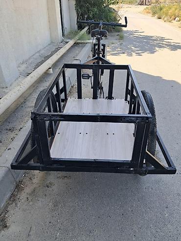 teze velosipedler: Yükdaşıma üçün üçtəkərli kargo velosipedi 26-lığ əla vəzyətdədir təzə — 7