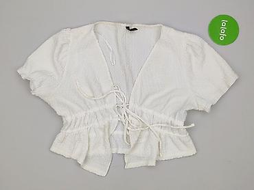 białe t shirty basic: H&M Divided, Top damski, rozmiar L — 2