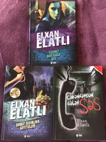 Bu kitab dəstinə Elxan Elatlı tərəfindən yazılmış üç fərqli roman